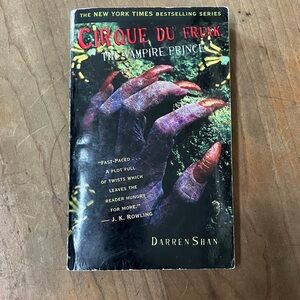 Cirque Du Freak Book 6 “ the vampire Prince vintage 2005 paperback - Darren Shan